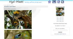 Desktop Screenshot of hyd-masti.com
